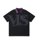 Collar raglan polo shirt