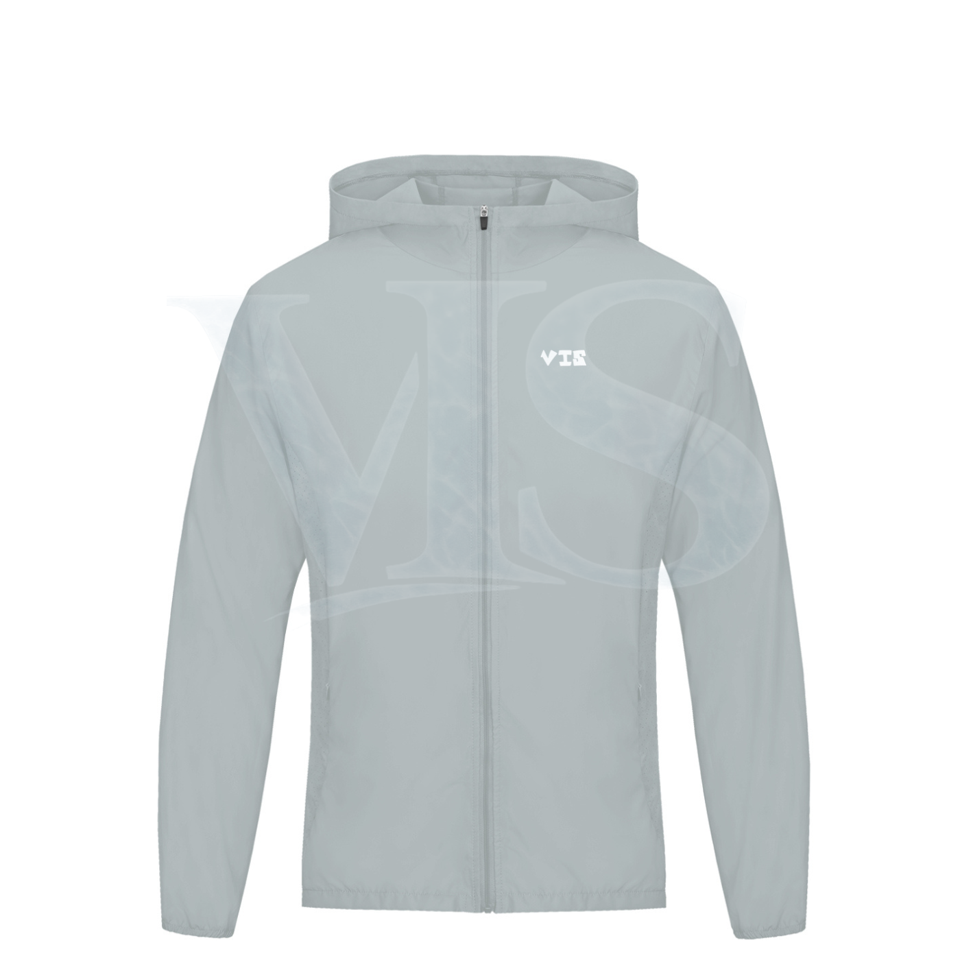 Soft hooded sports jacket