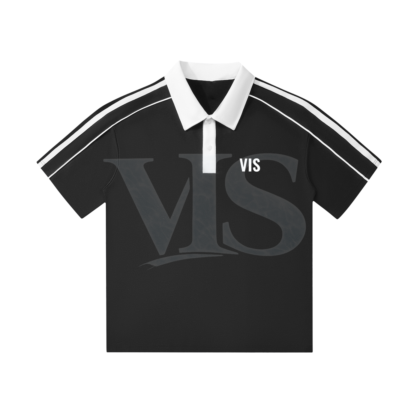 Collar short sleeve polo shirt