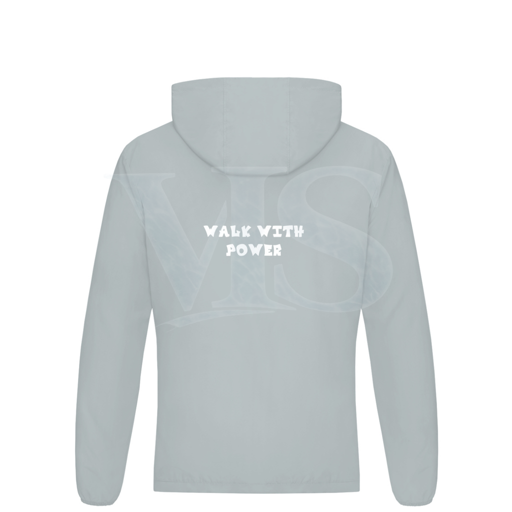 Soft hooded sports jacket