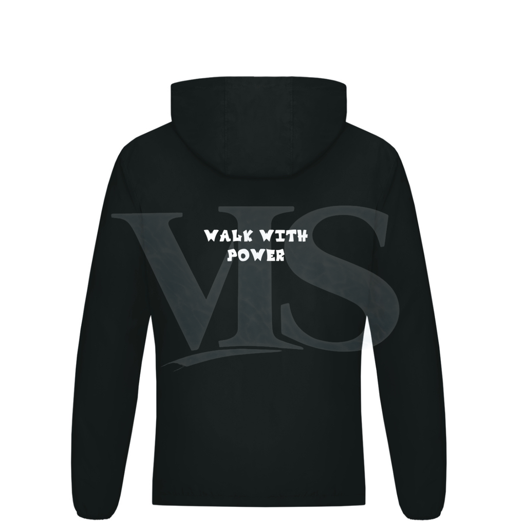 Soft hooded sports jacket