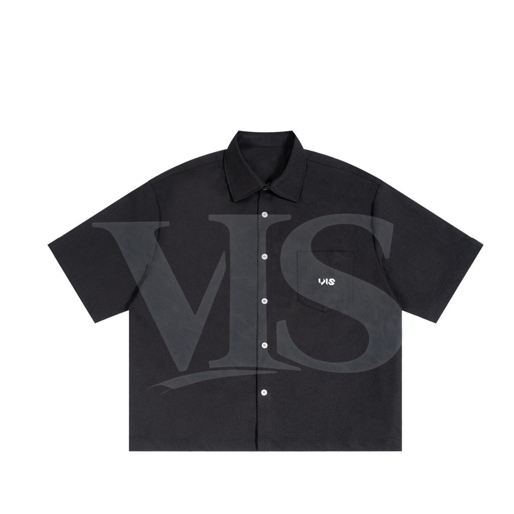 Unisex boxy heavyweight short sleeve shirt