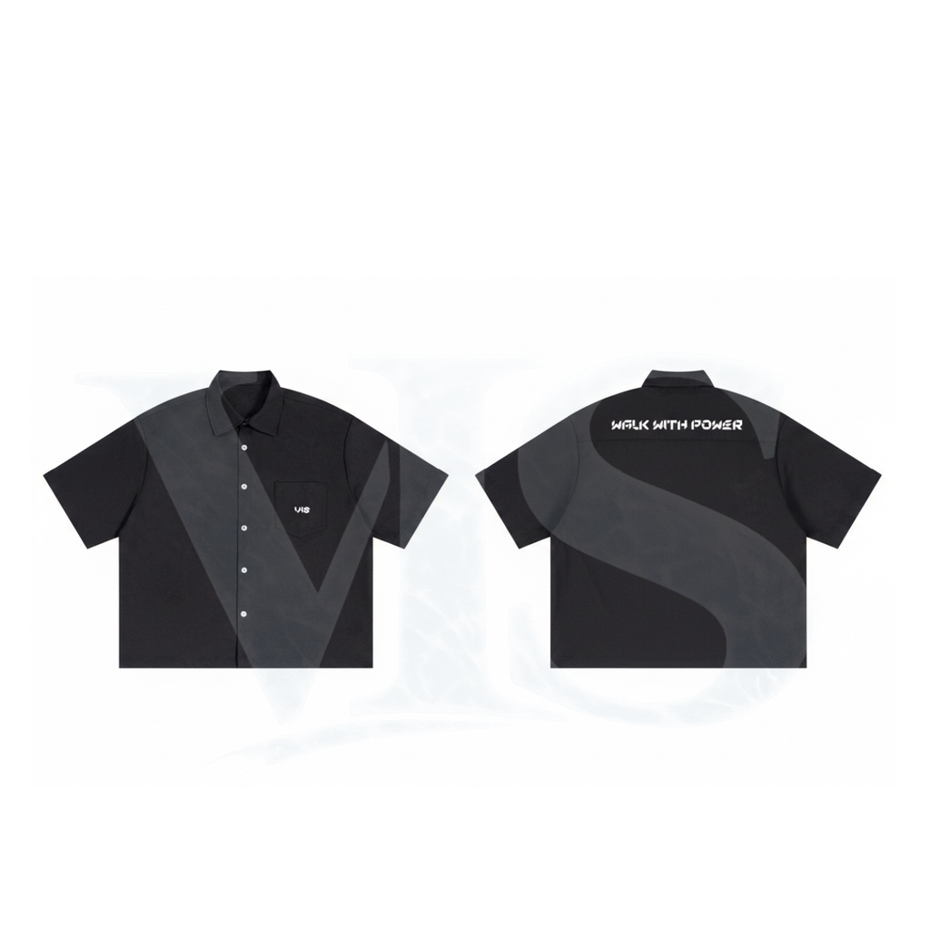 Unisex boxy heavyweight short sleeve shirt