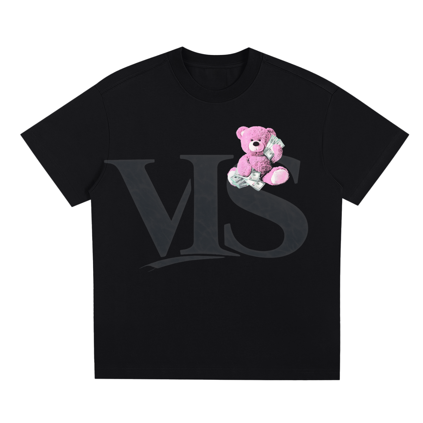 short sleeve money bear t shirt